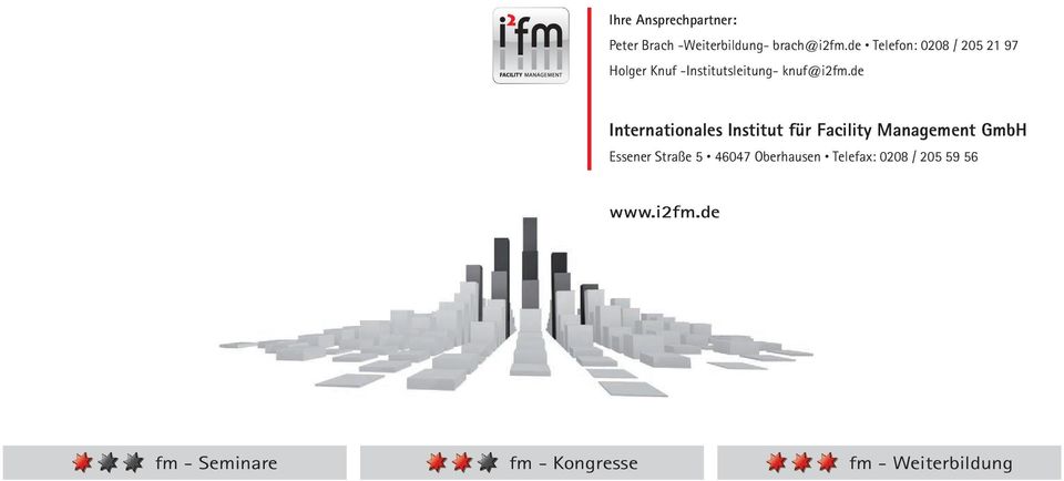 de Internationales Institut für Facility Management GmbH Essener Straße 5