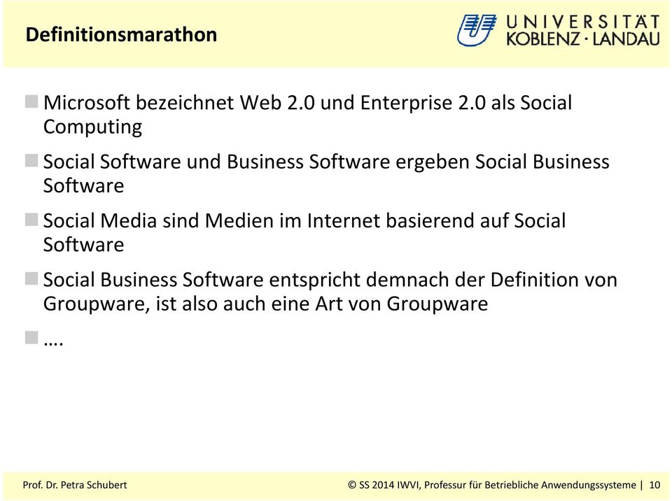 Social Media sind Medien im Internet basierend auf Social Software Social Business Software