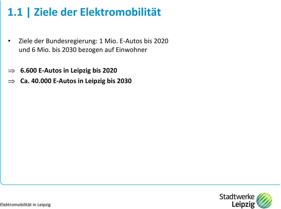 E-Autos bis 2020 und 6 Mio.