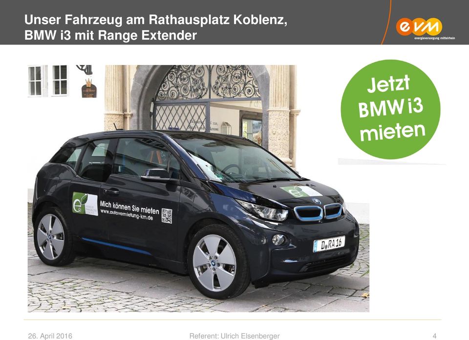 Koblenz, BMW i3