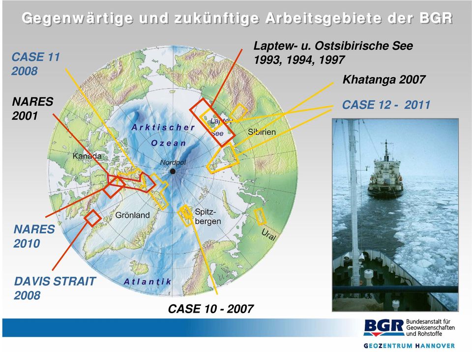 Ostsibirische See 1993, 1994, 1997 CASE 11 2008