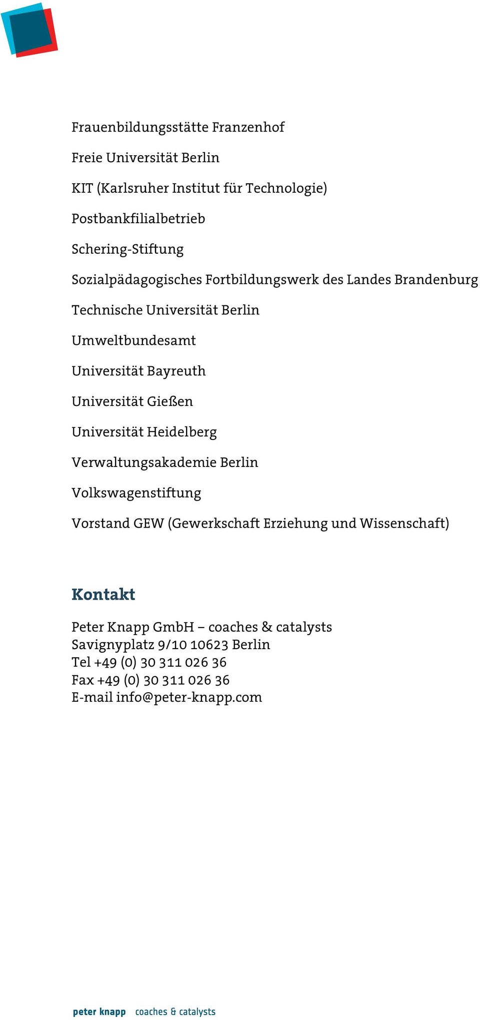 Gießen Universität Heidelberg Verwaltungsakademie Berlin Volkswagenstiftung Vorstand GEW (Gewerkschaft Erziehung und Wissenschaft) Kontakt