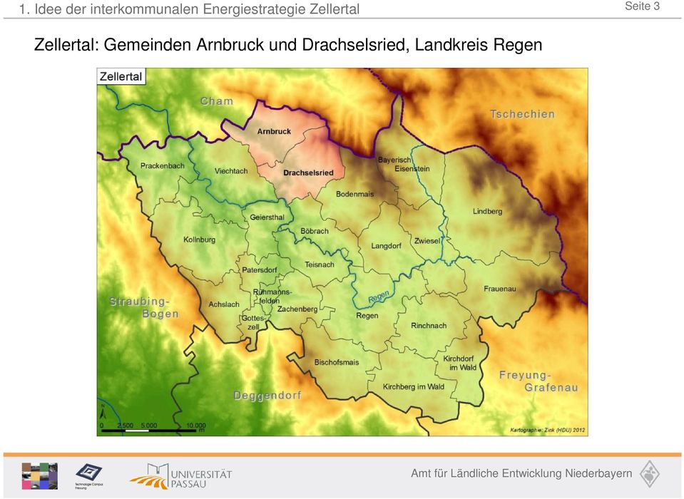 Seite 3 Zellertal: Gemeinden