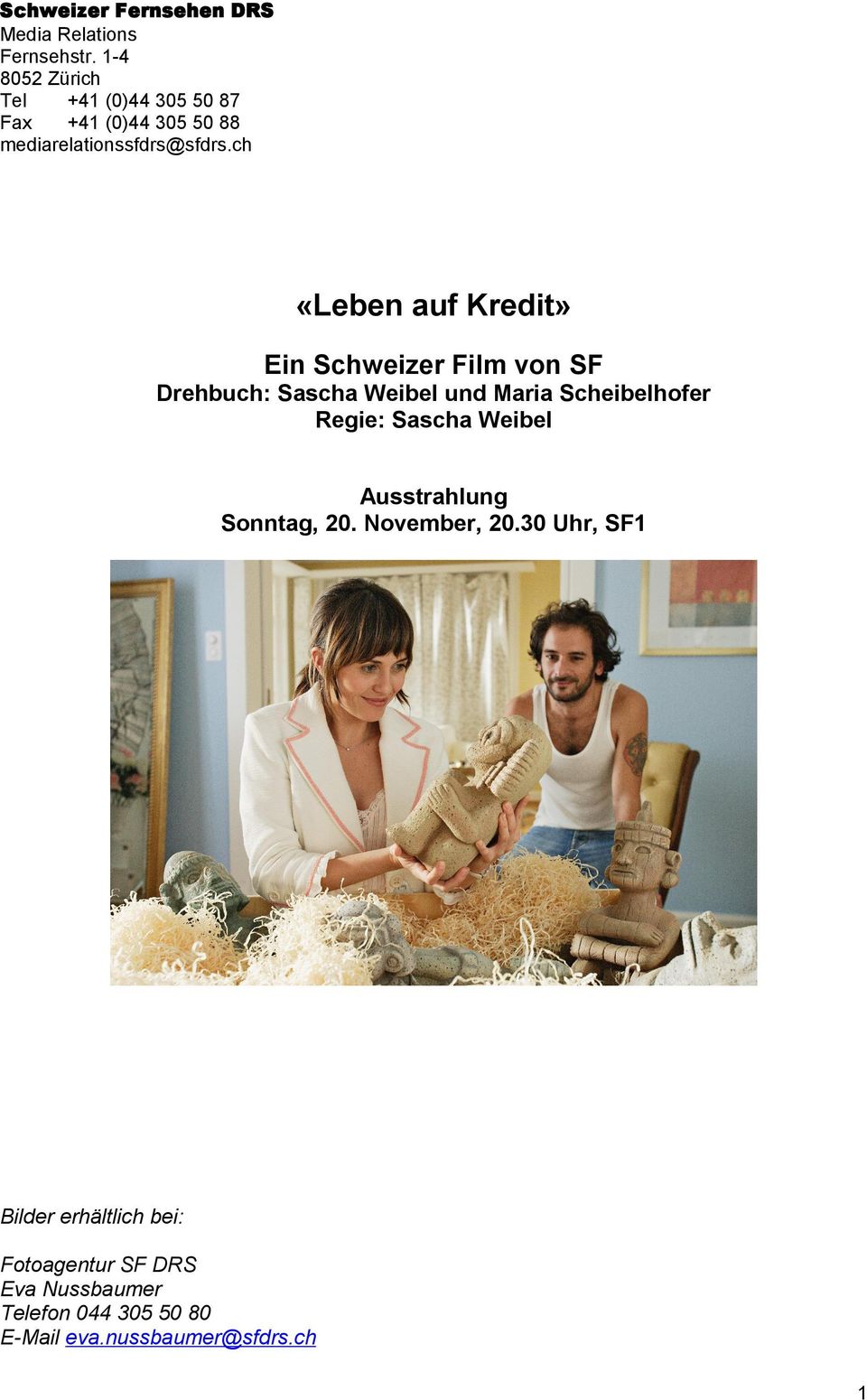 ch «Leben auf Kredit» Ein Schweizer Film von SF Drehbuch: Sascha Weibel und Maria Scheibelhofer Regie:
