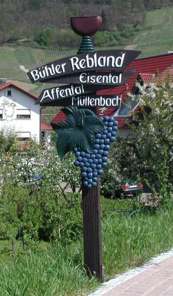 Eisental Der Weinort Eisental liegt landschaftlich reizvoll in der Rheinebene, am Fuße des Schwarzwaldes. Eisental ist ein Ortsteil der Großen Kreisstadt Bühl, die ca.