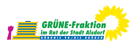 GRÜNE-Fraktion im Rat, PF 1340, 52463 Alsdorf Herr Bürgermeister Alfred Sonders Hubertusstraße Postfach 1340 52463 Alsdorf Tel.: 02404/50-376 Fax: 02404/50-402 email: b90-gruene-fraktion@alsdorf.