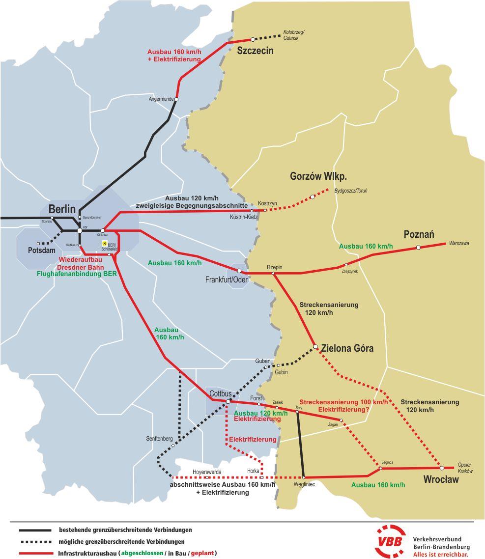 Schienenpersonenverkehr Berlin/Brandenburg