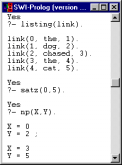 75 Eine Phrasenstrukturgrammatik mit Prolog det(p0,p1):- link(p0,wort,p1), lex(wort,determinator). Auf das Lexikon bezogen findet sich wg.