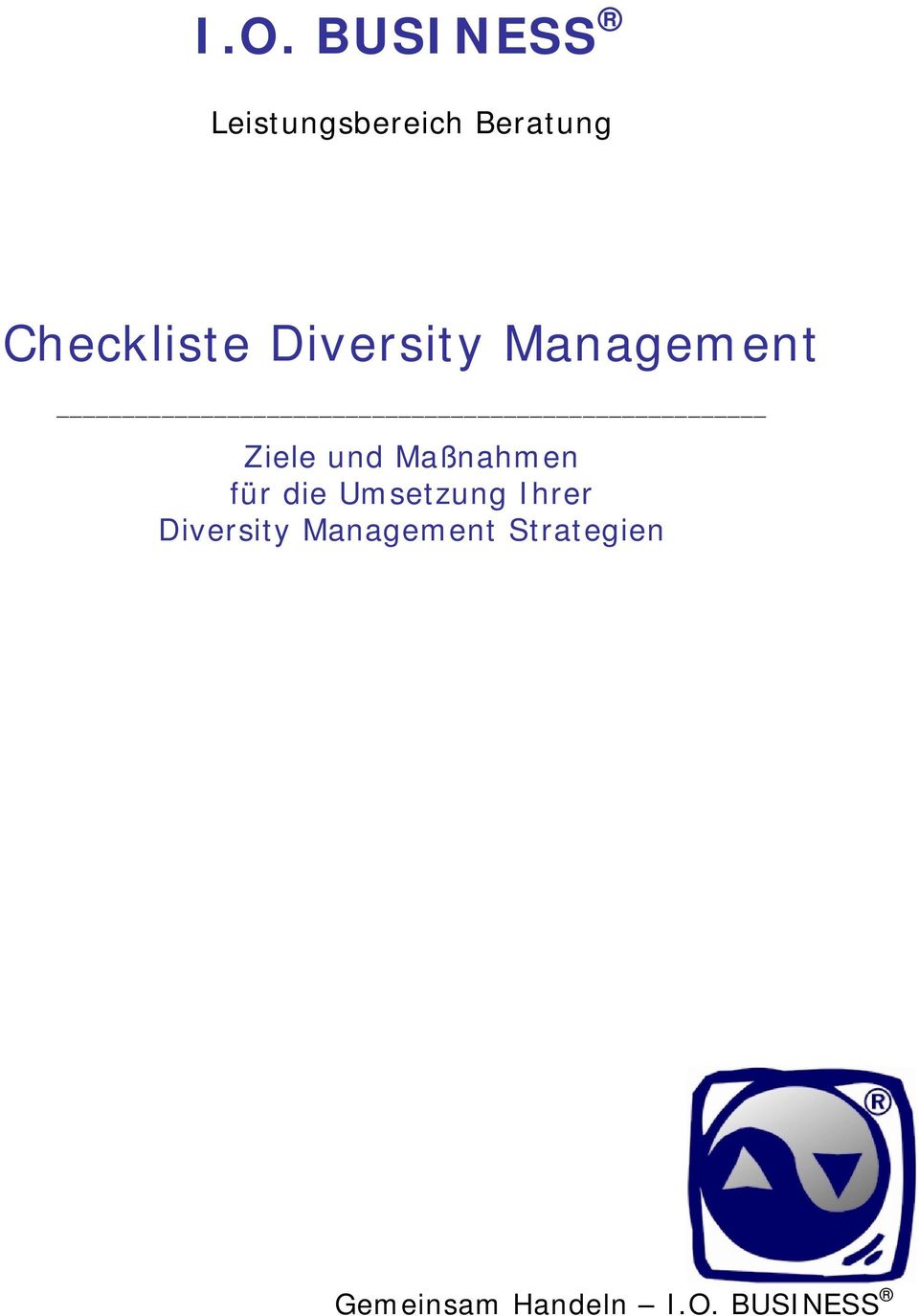 Umsetzung Ihrer Diversity Management