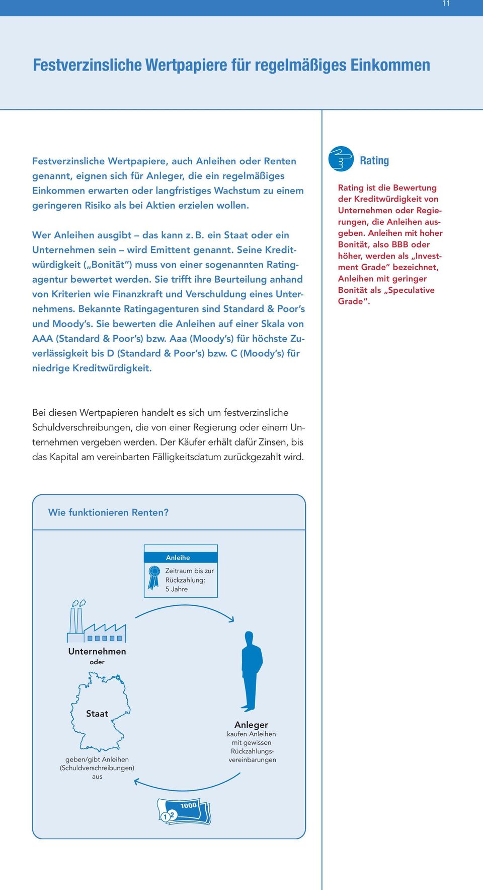 Seine Kreditwürdigkeit ( Bonität ) muss von einer sogenannten Ratingagentur bewertet werden. Sie trifft ihre Beurteilung anhand von Kriterien wie Finanzkraft und Verschuldung eines Unternehmens.