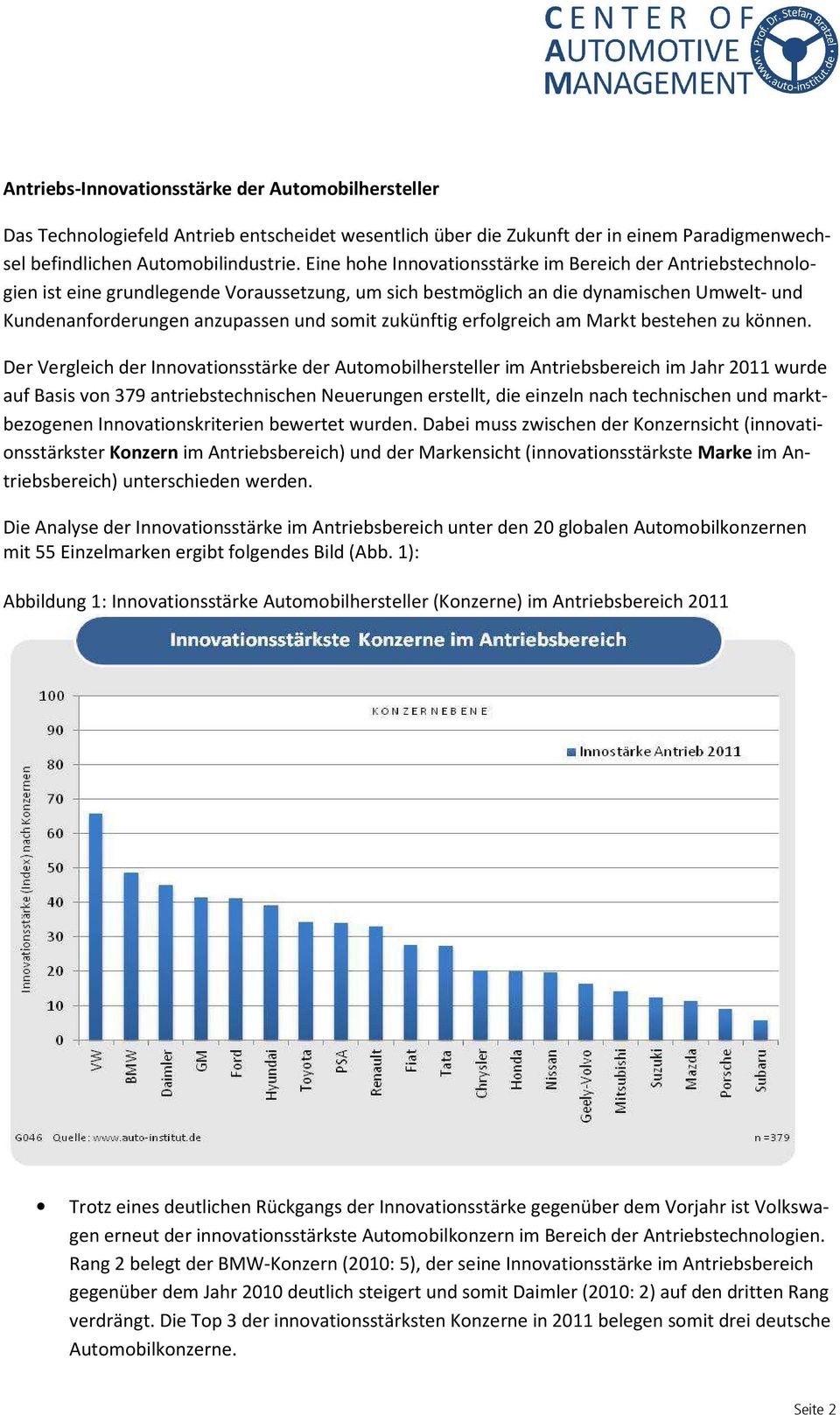 zukünftig erfolgreich am Markt bestehen zu können.