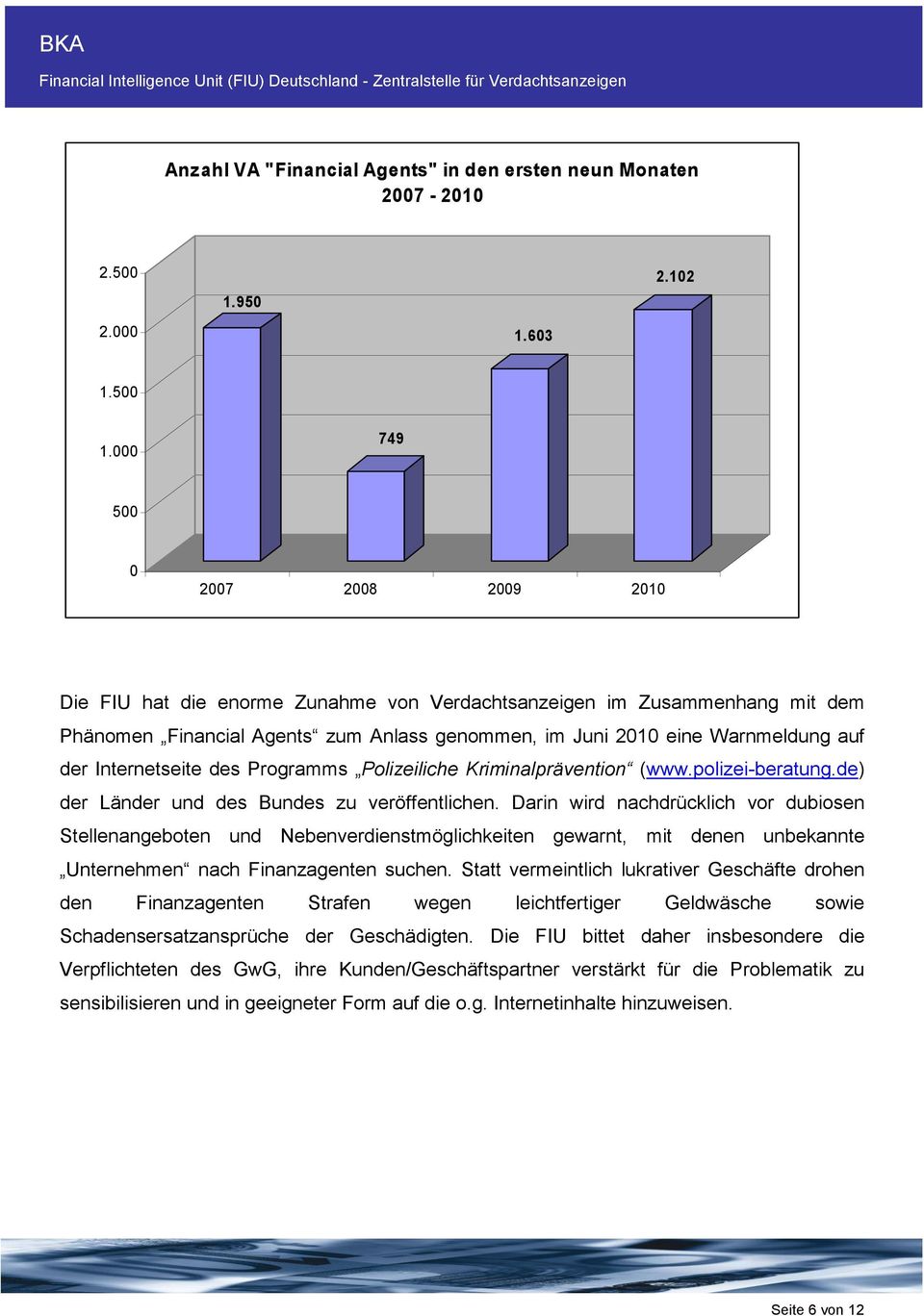 Internetseite des Programms Polizeiliche Kriminalprävention (www.polizei-beratung.de) der Länder und des Bundes zu veröffentlichen.