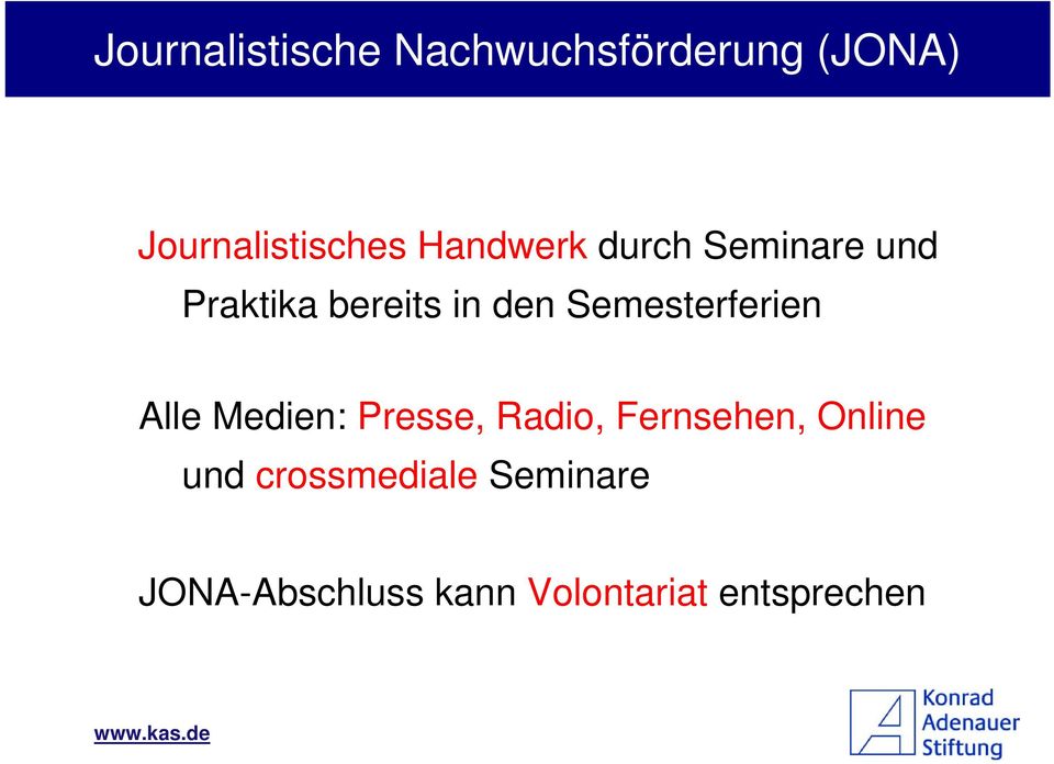 Semesterferien Alle Medien: Presse, Radio, Fernsehen, Online