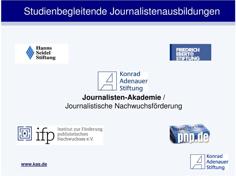 Journalisten-Akademie /