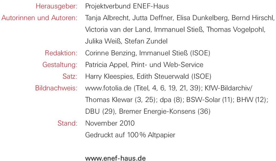 Print- und Web-Service Satz: Harry Kleespies, Edith Steuerwald (ISOE) Bildnachweis: www.fotolia.