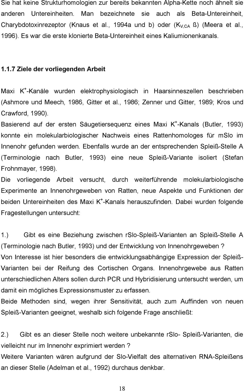 , 1986; Zenner und Gitter, 1989; Kros und Crawford, 1990).