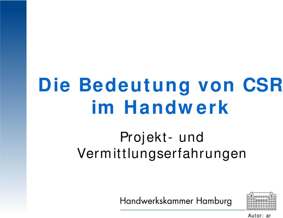 Projekt- und