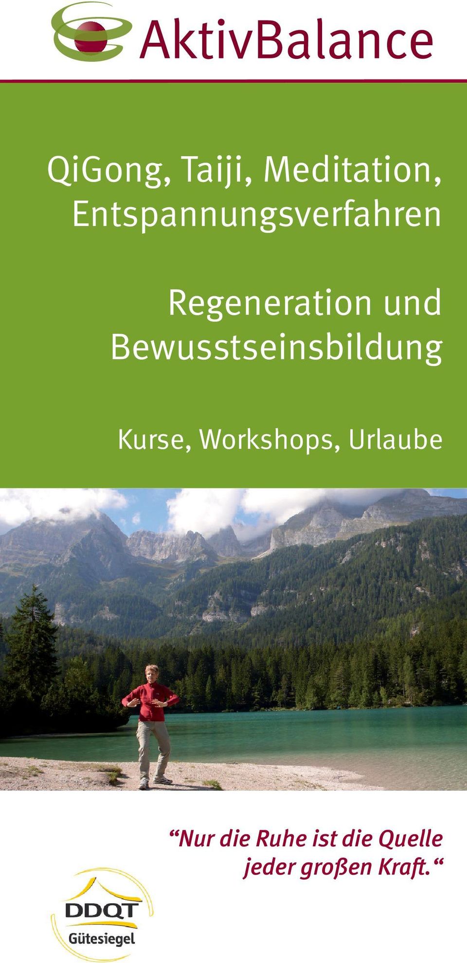 Bewusstseinsbildung Kurse, Workshops,