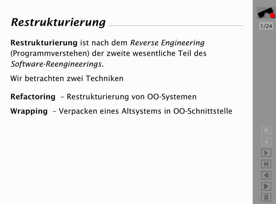 Software-Reengineerings.