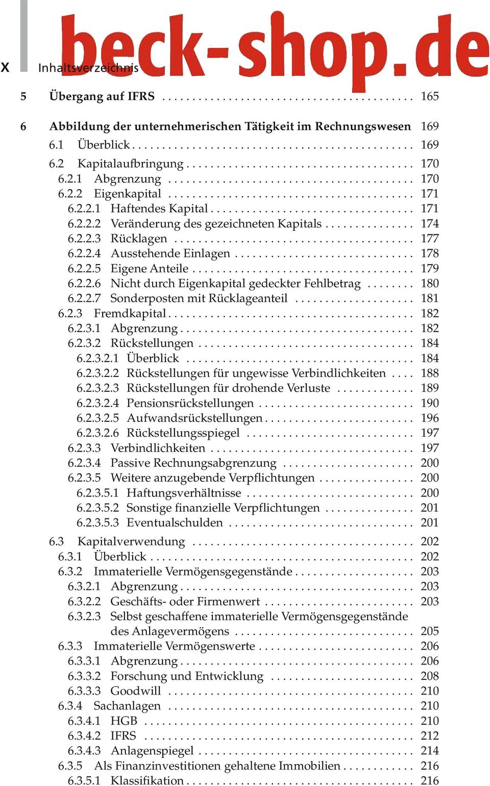 ................................. 171 6.2.2.2 Veränderung des gezeichneten Kapitals............... 174 6.2.2.3 Rücklagen........................................ 177 6.2.2.4 Ausstehende Einlagen.