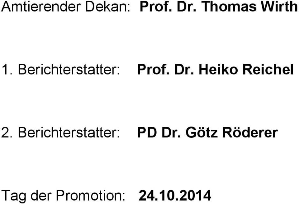 Dr. Heiko Reichel 2.