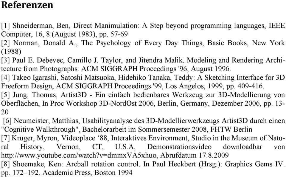 ACM SIGGRAPH Proceedings '96, August 1996.