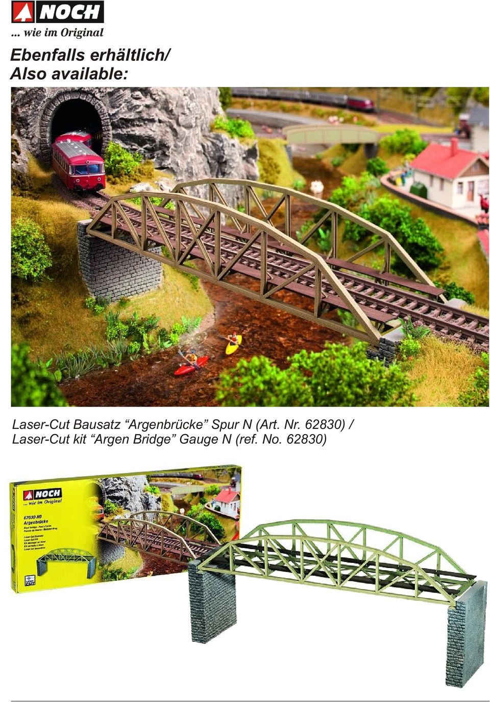 Argenbrücke Spur N (Art. Nr.
