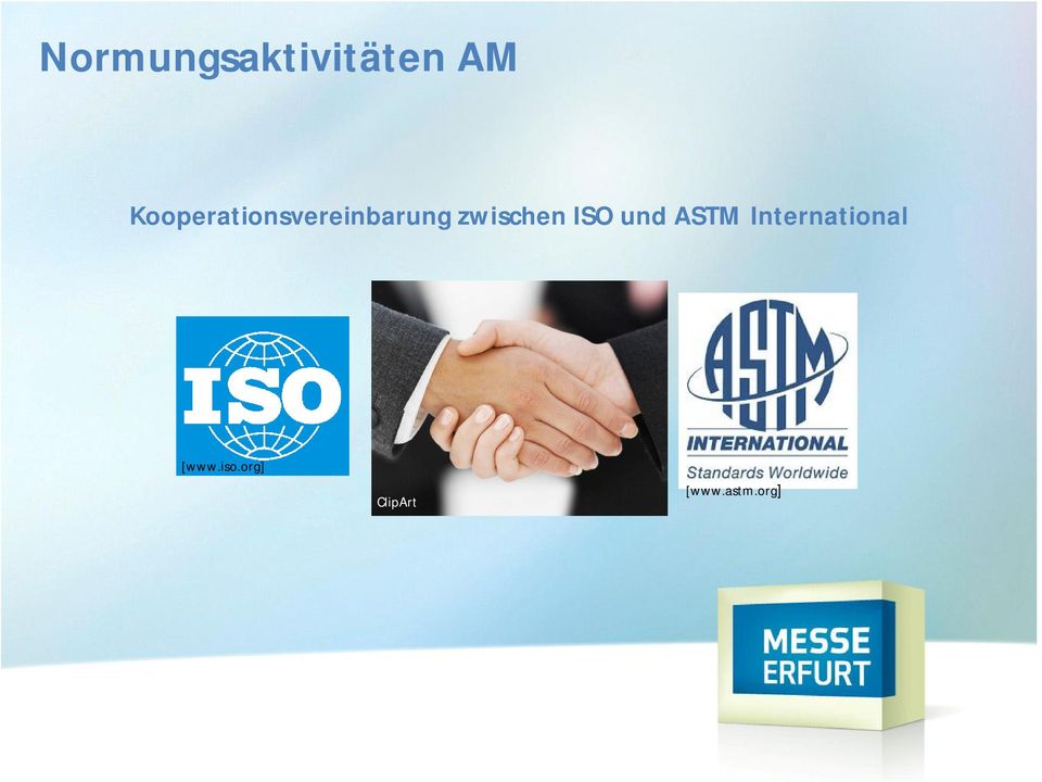 zwischen ISO und ASTM