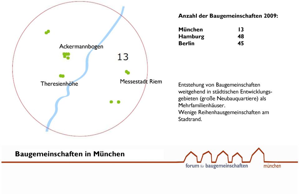 in städtischen Entwicklungsgebieten (große Neubauquartiere) als