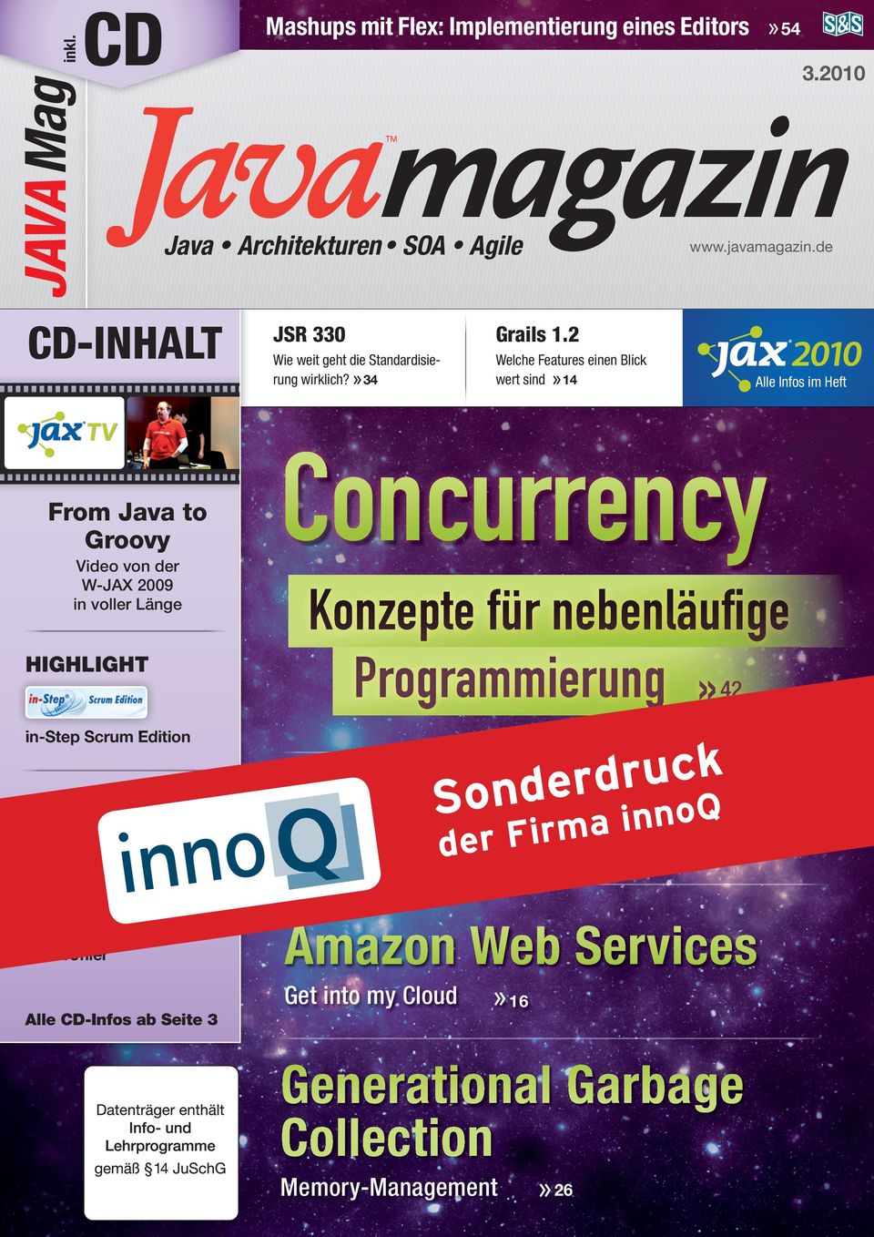 JSR 330 www.javamagazin.de Grails 1.2 Wie weit geht die Standardisierung wirklich?