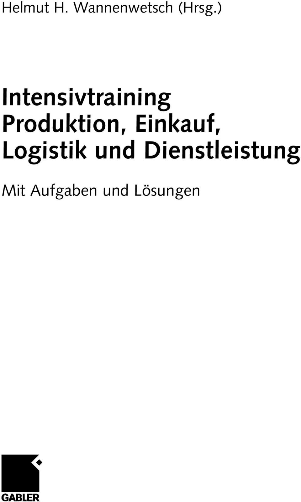 Einkauf, Logistik und