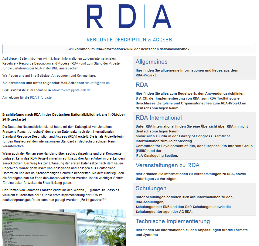 RDA-Info https://wiki.dnb.