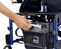 Elektrische Hilfsantriebe E-FIX E25 /Alber kleiner, leichter und wendige Zusatzantrieb für manuelle Rollstühle. Ihr Rollstuhl wird zum leichten und wendigen Elektrorollstuhl.