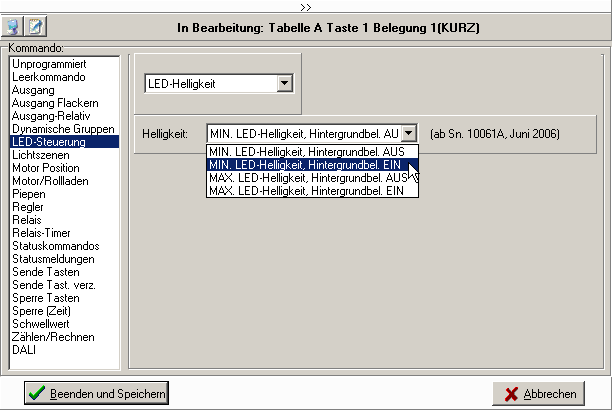 Uhrzeit ( Ab Firmware 01.06.2010 ): Die Module können auch die aktuelle Uhrzeit und das Datum darstellen, sofern diese Information im LCN- Netzwerk vorhanden ist.