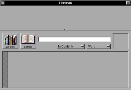 49 D Informationen Librarian Mit dieser Applikation kann man in der online-dokumentation, im Dateibäumen nach Worten o.ä. suchen.