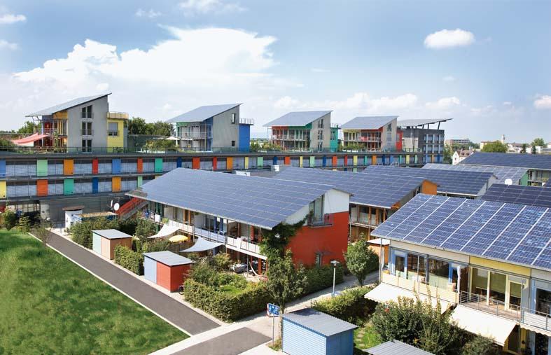 Energieverbrauch Energiegewinn Zukunftsfähige Gebäudekonzepte Plusenergiehaus Gebäude, das mehr Energie produziert, als seine Bewohner verbrauchen für Heizung,