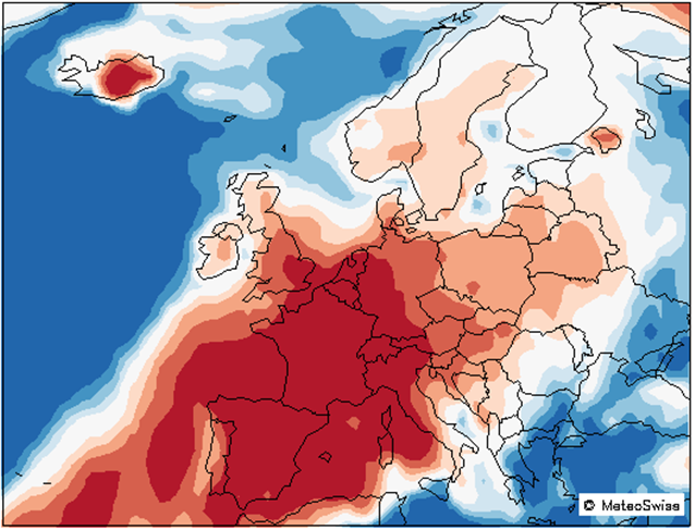 Der Hitzesommer 2015 in der Schweiz 13 Vorhersage vom 15. Juni 2015 Vorhersage vom 18. Juni 2015 Vorhersage vom 22. Juni 2015 Vorhersage vom 25. Juni 2015 Vorhersage vom 29.