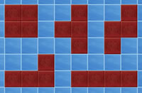 Spielbeginn Der erste Spieler (weiß) setzt 2 Steine auf beliebige Felder auf dem Brett. Der zweite Spieler muss nun wählen, ob er mit den weißen oder den dunkelroten Steinen spielen will.