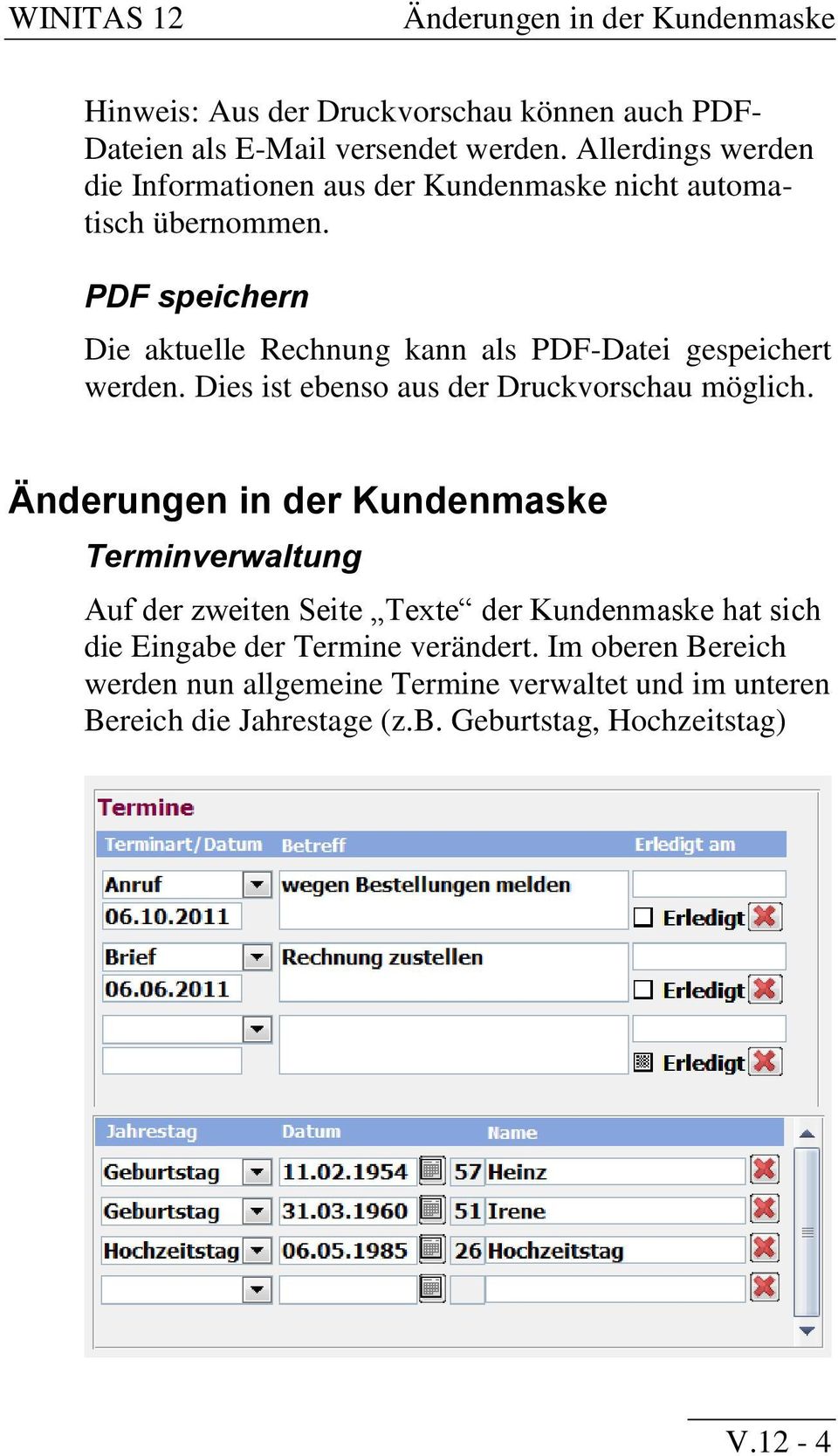 PDF speichern Die aktuelle Rechnung kann als PDF-Datei gespeichert werden. Dies ist ebenso aus der Druckvorschau möglich.