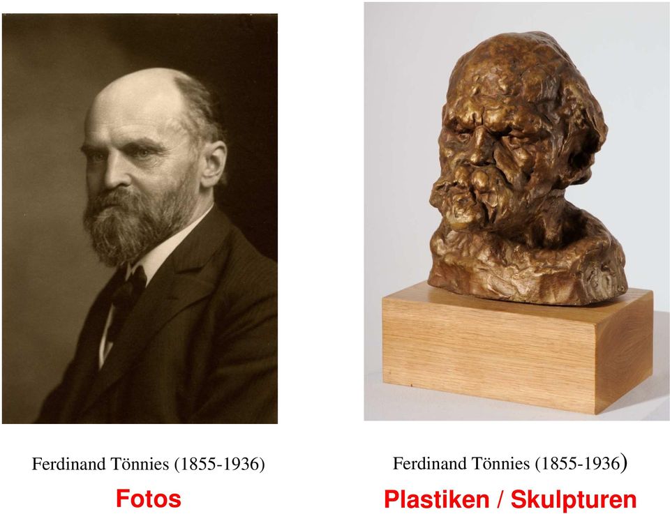 (1855-1936) Plastiken