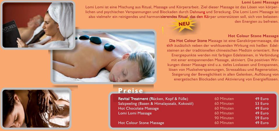 Die Lomi Lomi Massage ist also vielmehr ein reinigendes und harmonisierendes Ritual, das den Körper unterstützen soll, sich von belastenden Energien zu befreien.