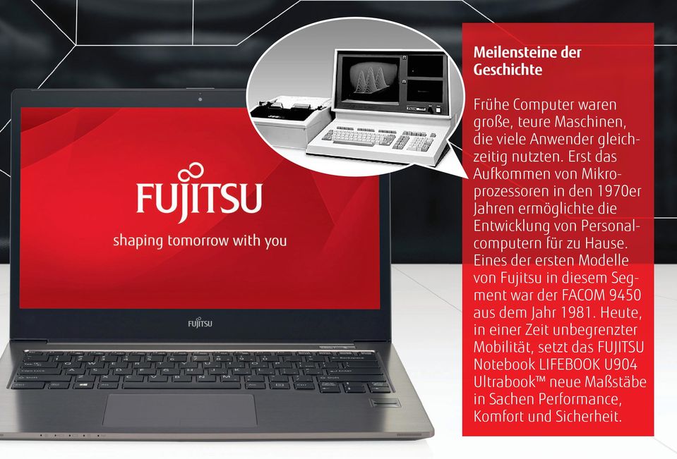 Hause. Eines der ersten Modelle von Fujitsu in diesem Segment war der FACOM 9450 aus dem Jahr 1981.