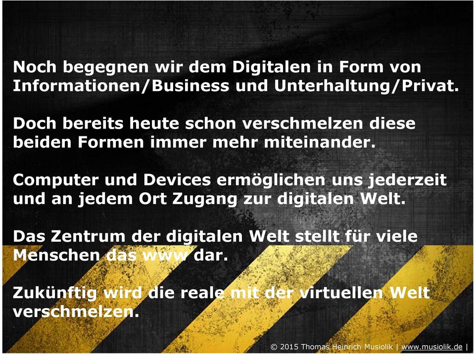 Computer und Devices ermöglichen uns jederzeit und an jedem Ort Zugang zur digitalen Welt.