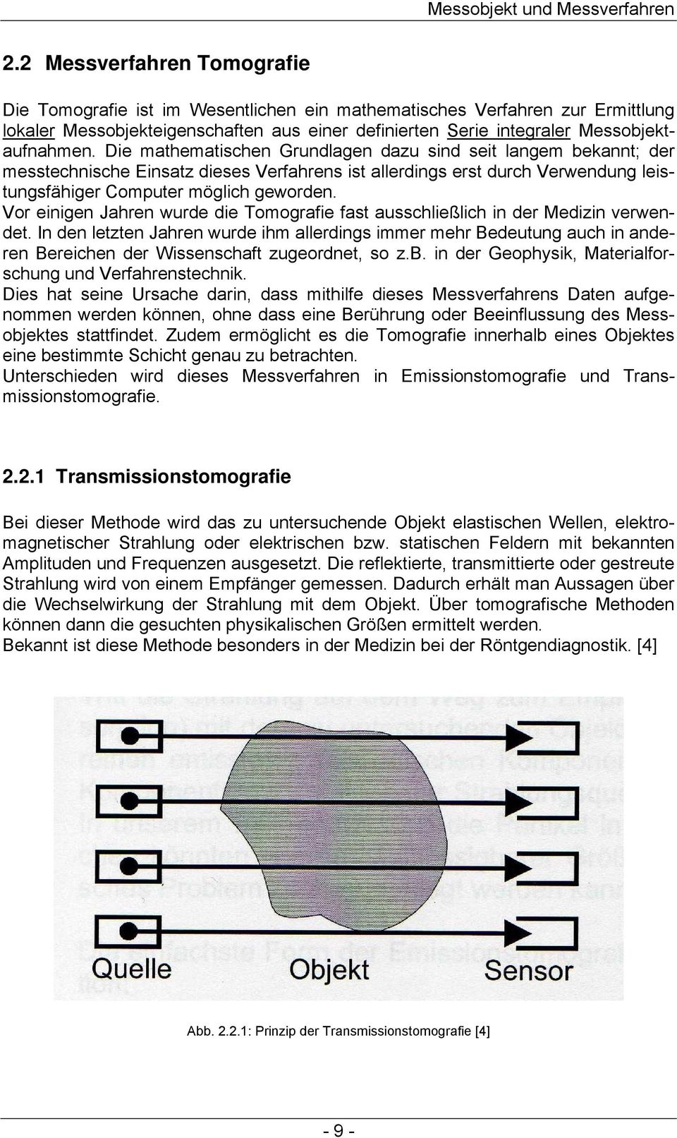 Die mathematischen Grundlagen dazu sind seit langem bekannt; der messtechnische Einsatz dieses Verfahrens ist allerdings erst durch Verwendung leistungsfähiger Computer möglich geworden.