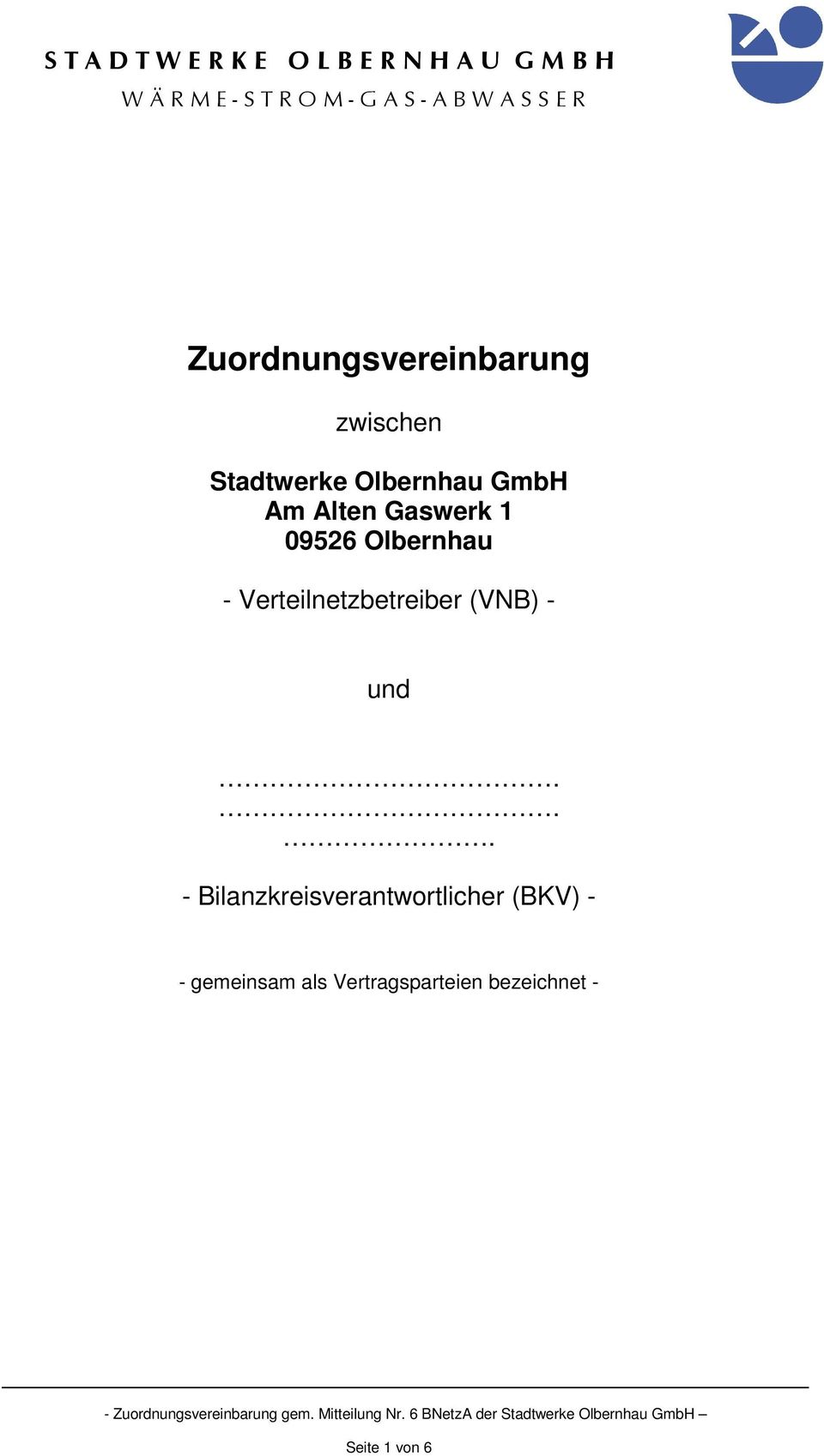 Gaswerk 1 09526 Olbernhau - Verteilnetzbetreiber (VNB) - und.