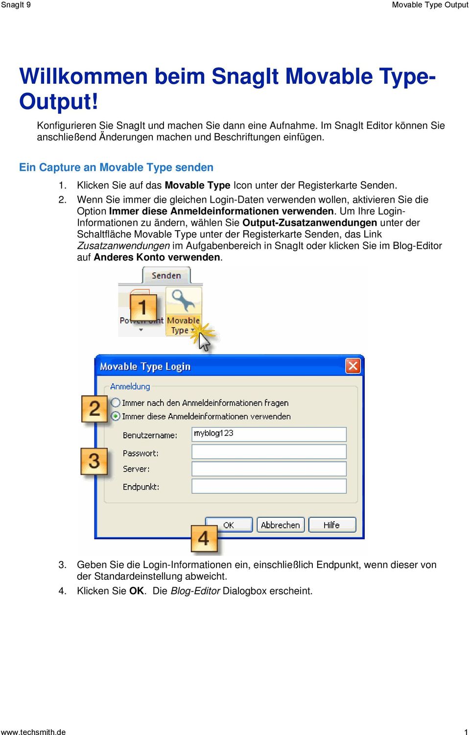 Wenn Sie immer die gleichen Login-Daten verwenden wollen, aktivieren Sie die Option Immer diese Anmeldeinformationen verwenden.