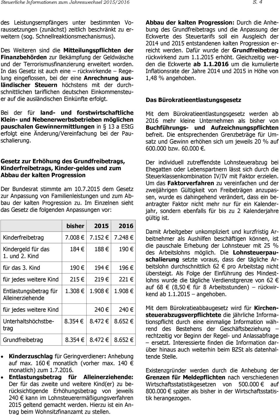 In das Gesetz ist auch eine rückwirkende Regelung eingeflossen, bei der eine Anrechnung ausländischer Steuern höchstens mit der durchschnittlichen tariflichen deutschen Einkommensteuer auf die