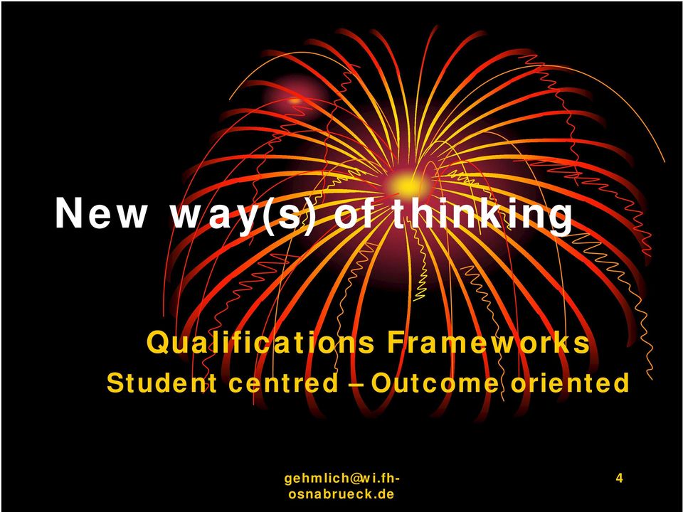 Student centred Outcome
