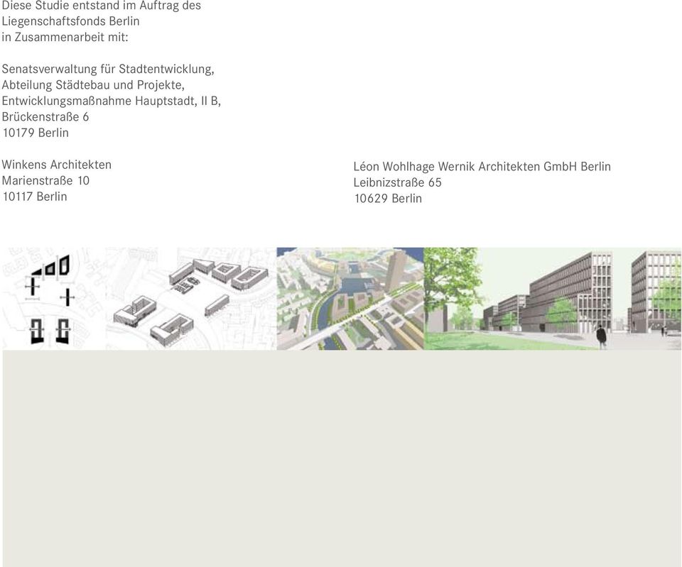 Entwicklungsmaßnahme Hauptstadt, II B, Brückenstraße 6 10179 Berlin Winkens Architekten