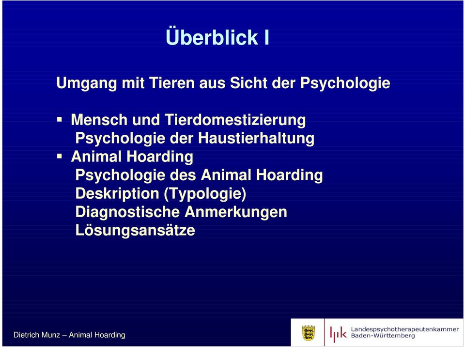 Haustierhaltung Animal Hoarding Psychologie des Animal
